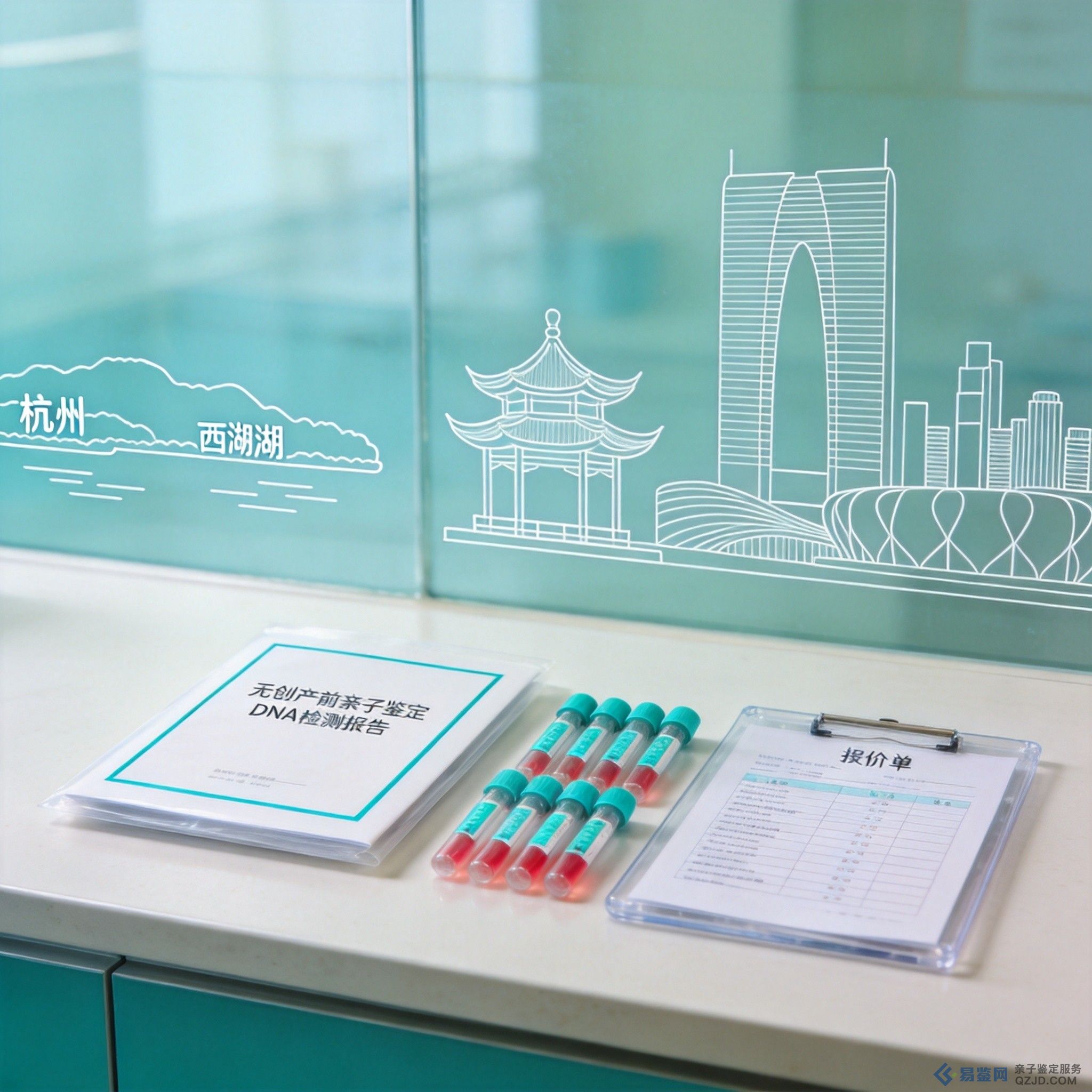 杭州市做无创孕期亲子鉴定多少钱？2026最新收费标准