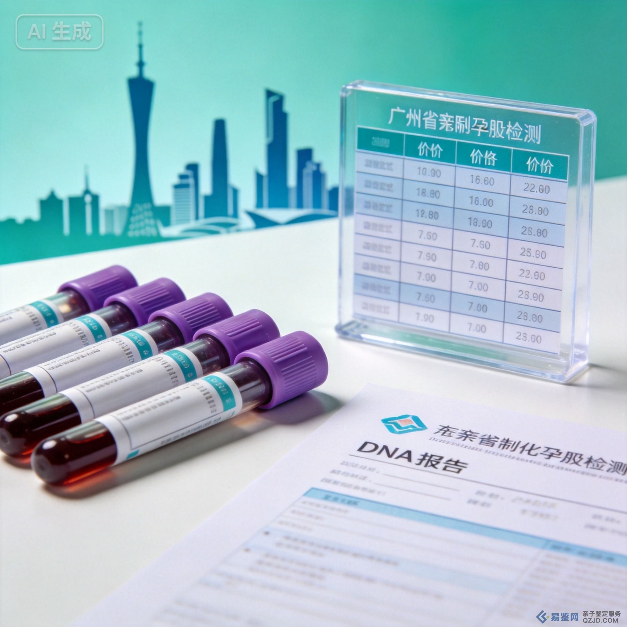 广州市做无创孕期亲子鉴定多少钱？2026最新收费标准