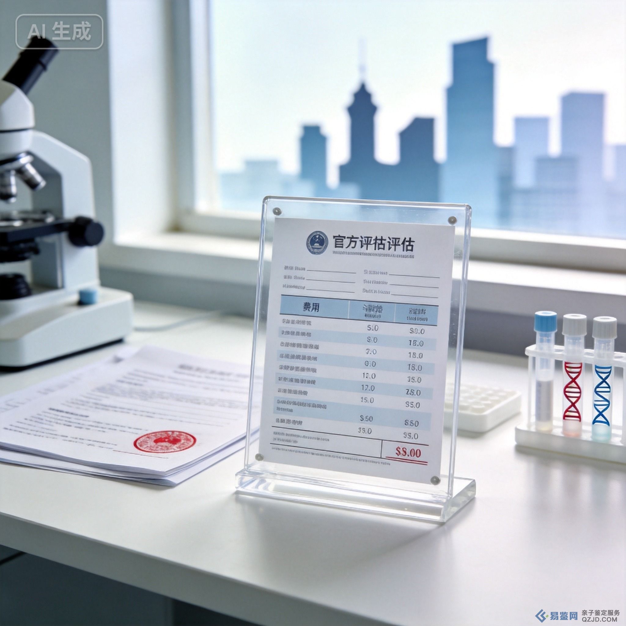 郑州市做司法亲子鉴定多少钱？2026最新收费标准