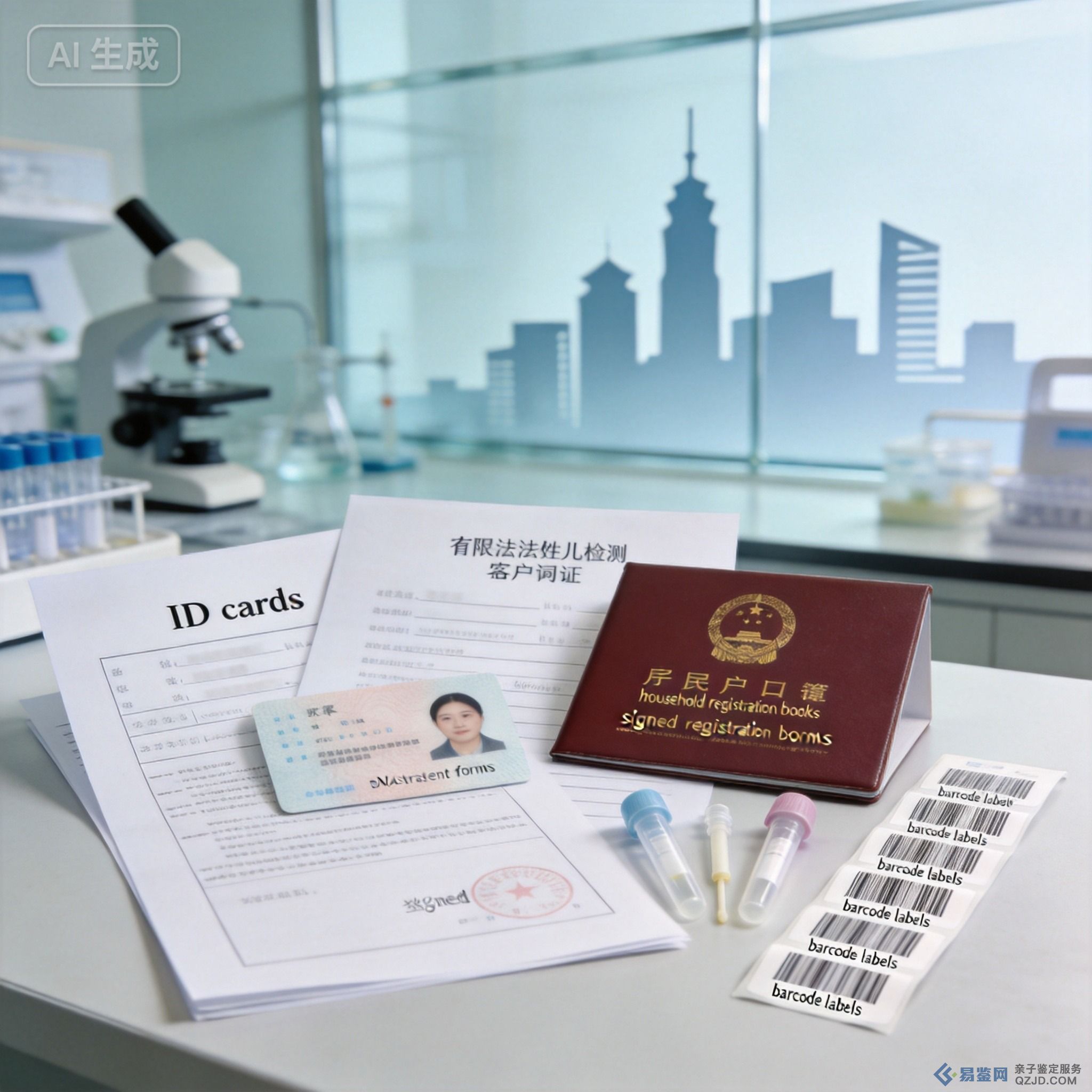 石家庄市上户口做司法亲缘关系鉴定，这些材料与注意事项必须带齐